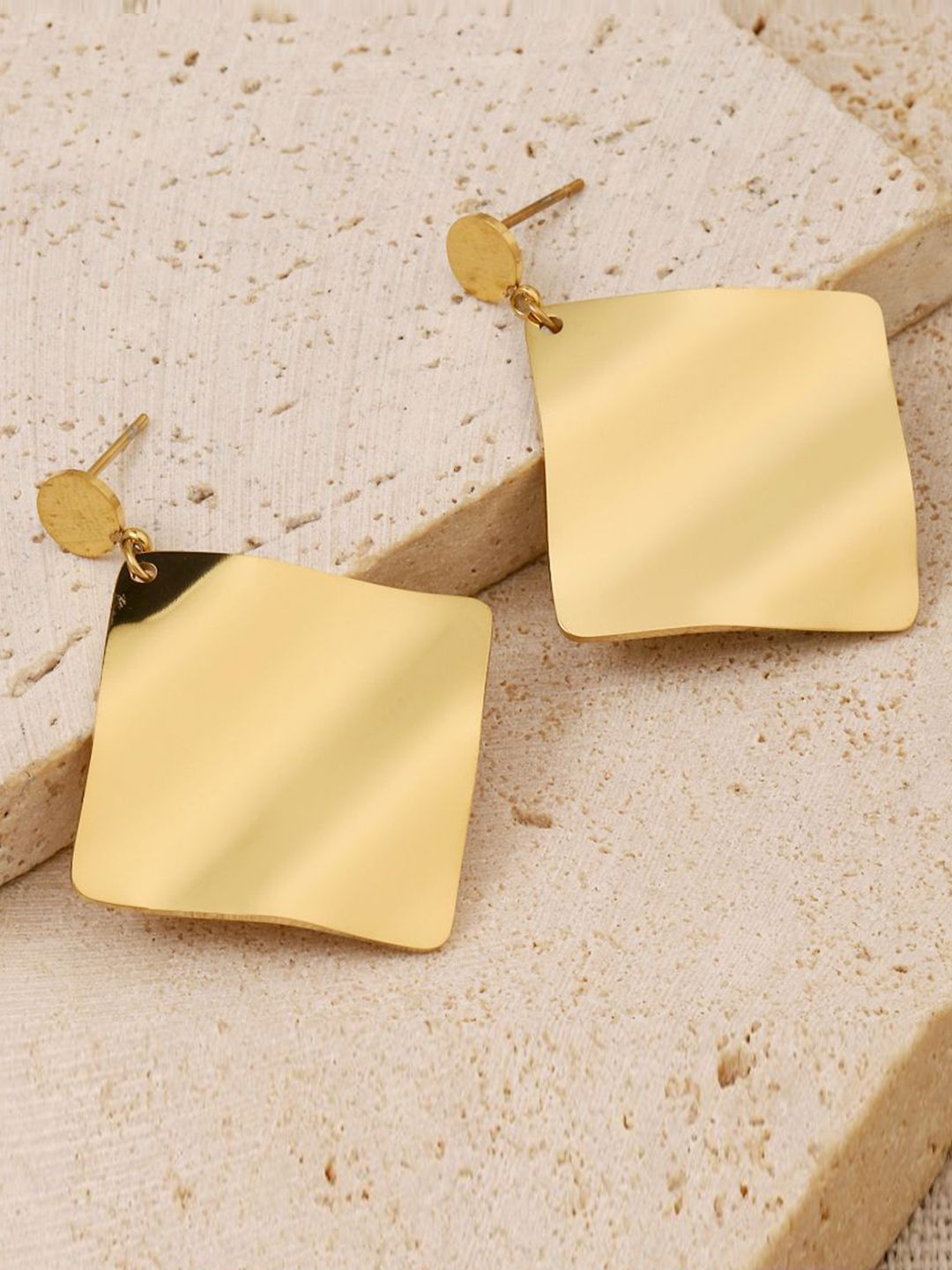 SALTY Diamond Shaped Drop Earrings