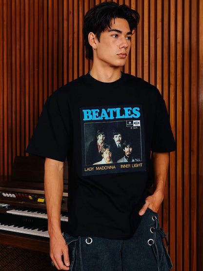Men Music Graphic T-shirt