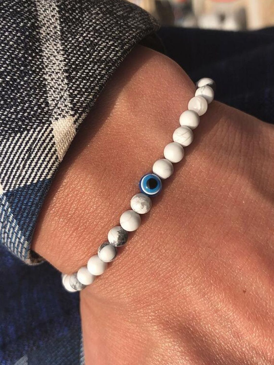 SALTY Set Of 2 Cuff & Evil Eye Bracelets