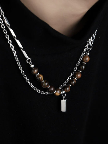 Stainless Steel Silver-Plated Chain
