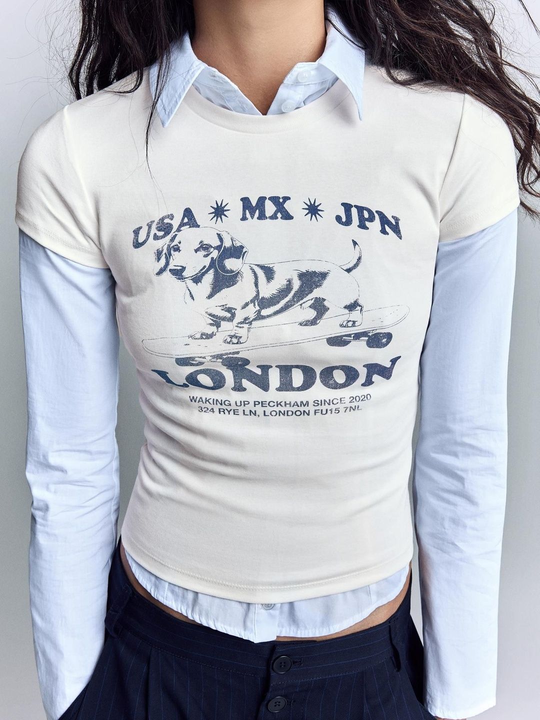 Short sleeve print T-shirt
