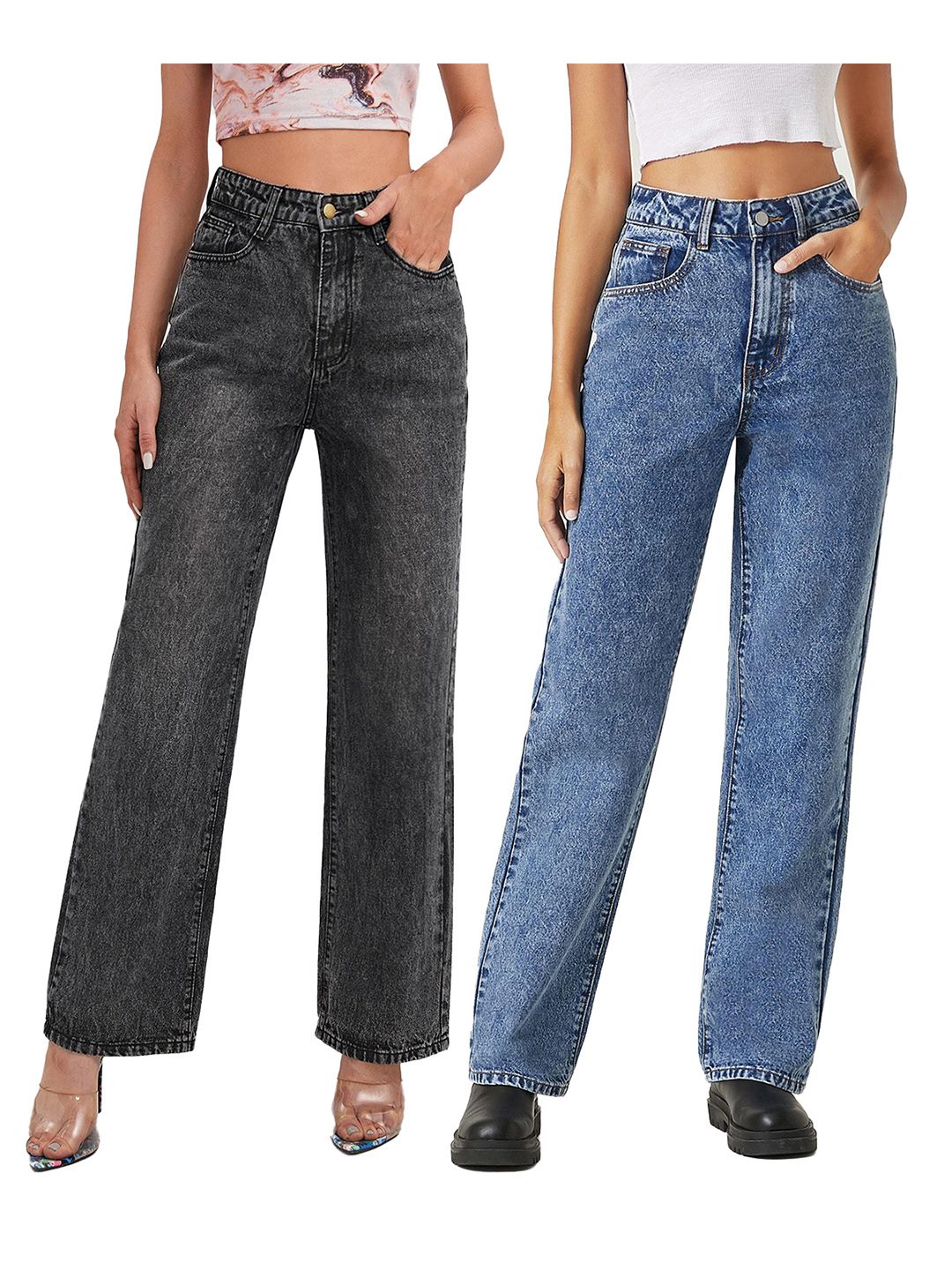 Women High-Rise Stretchable Jeans