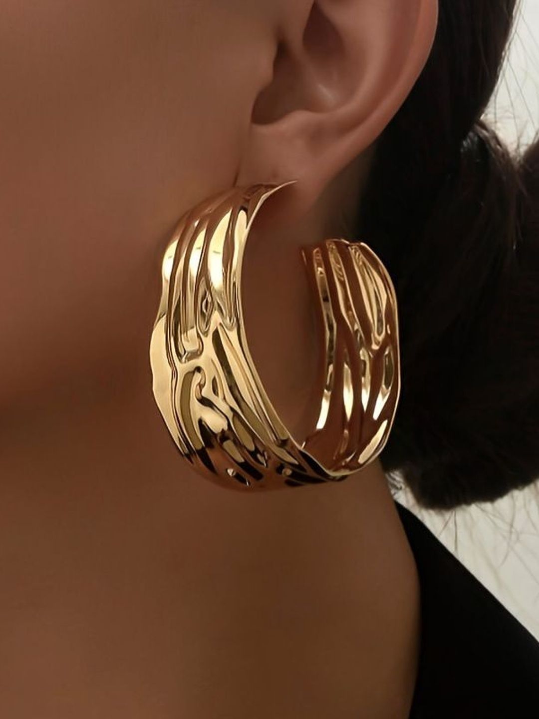 Circular Hoop Earrings