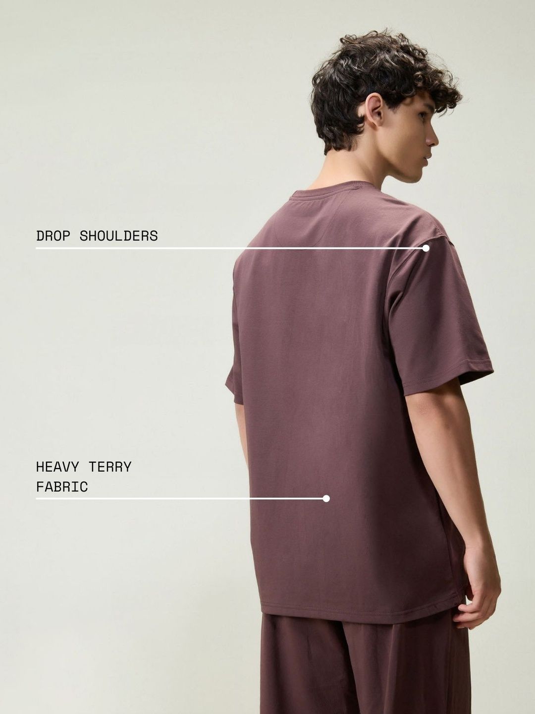 Brown Leisure Everywear Tee