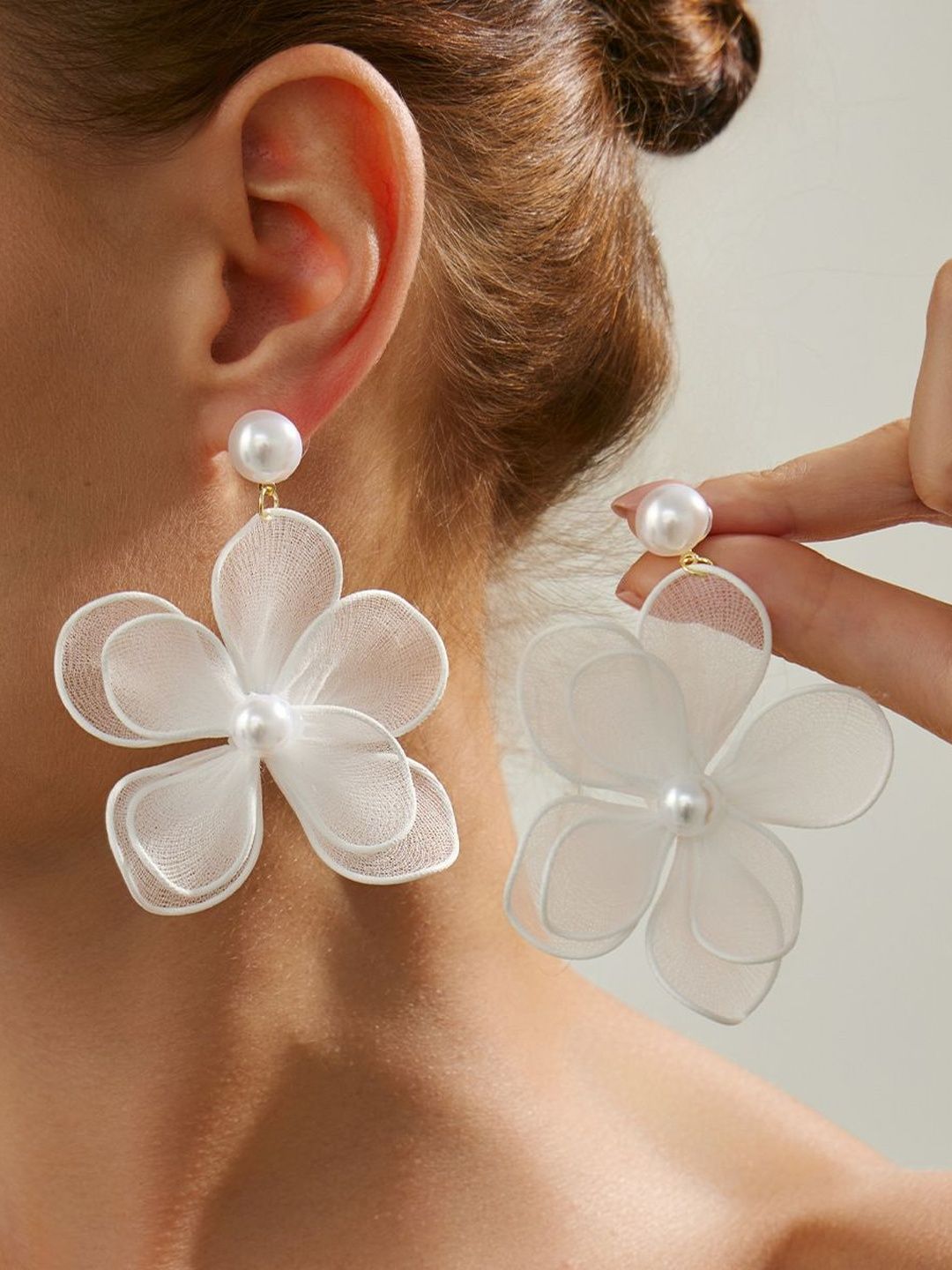 Floral Drop Earrings