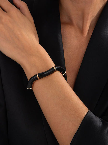 Gold-Plated Kada Bracelet