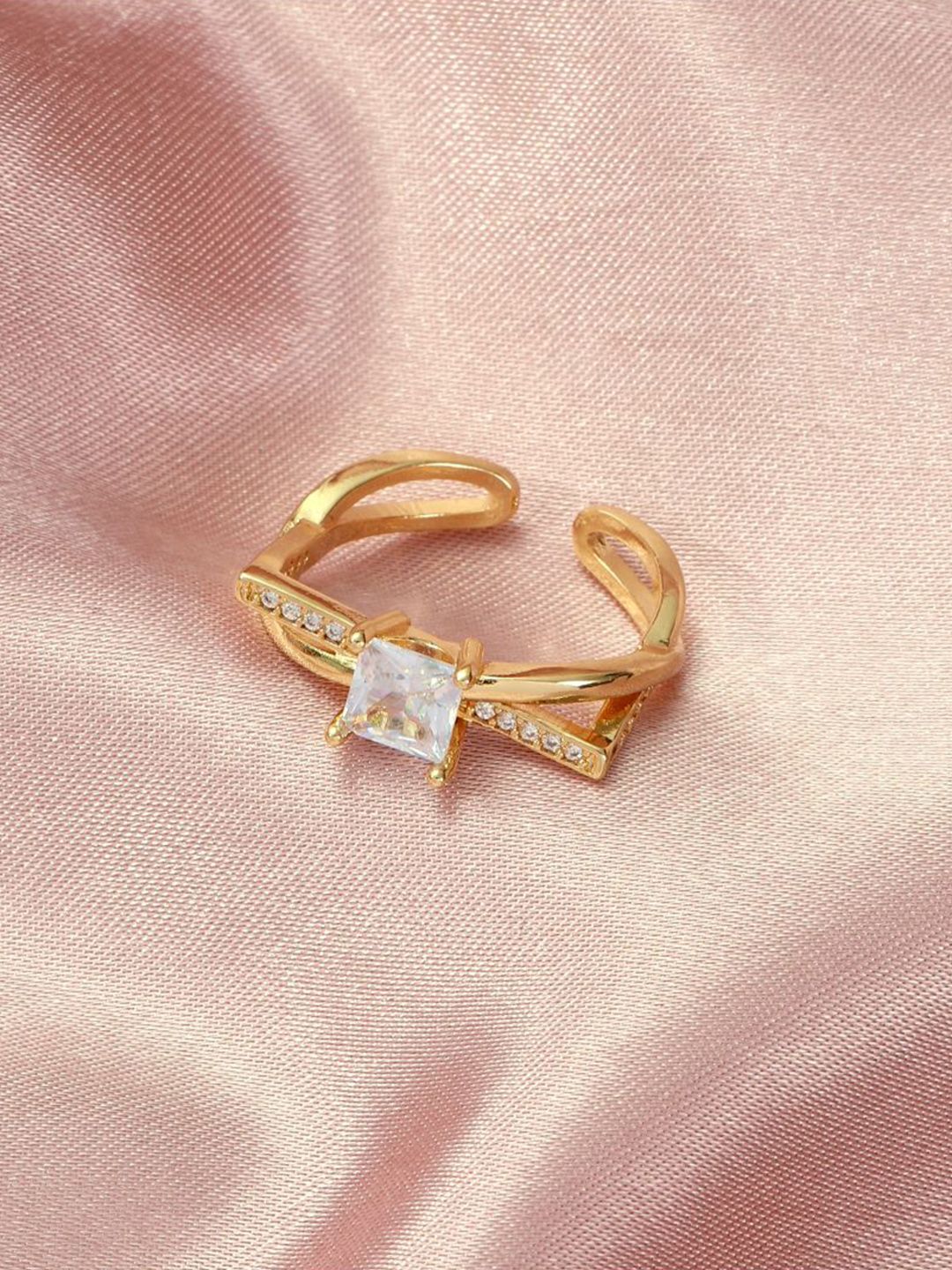 SALTY Pack of 2 Women Forever Radiance Gold Ring