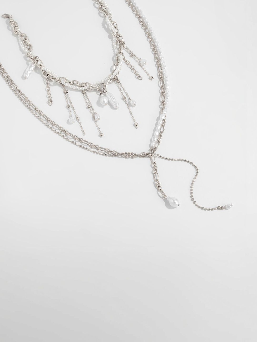 Silver-Plated Handcrafted Necklace