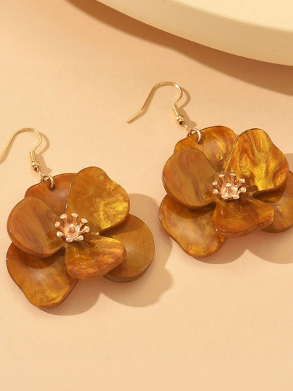 Floral Drop Earrings