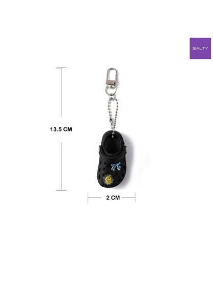SALTY Black Mini Crocs Charms