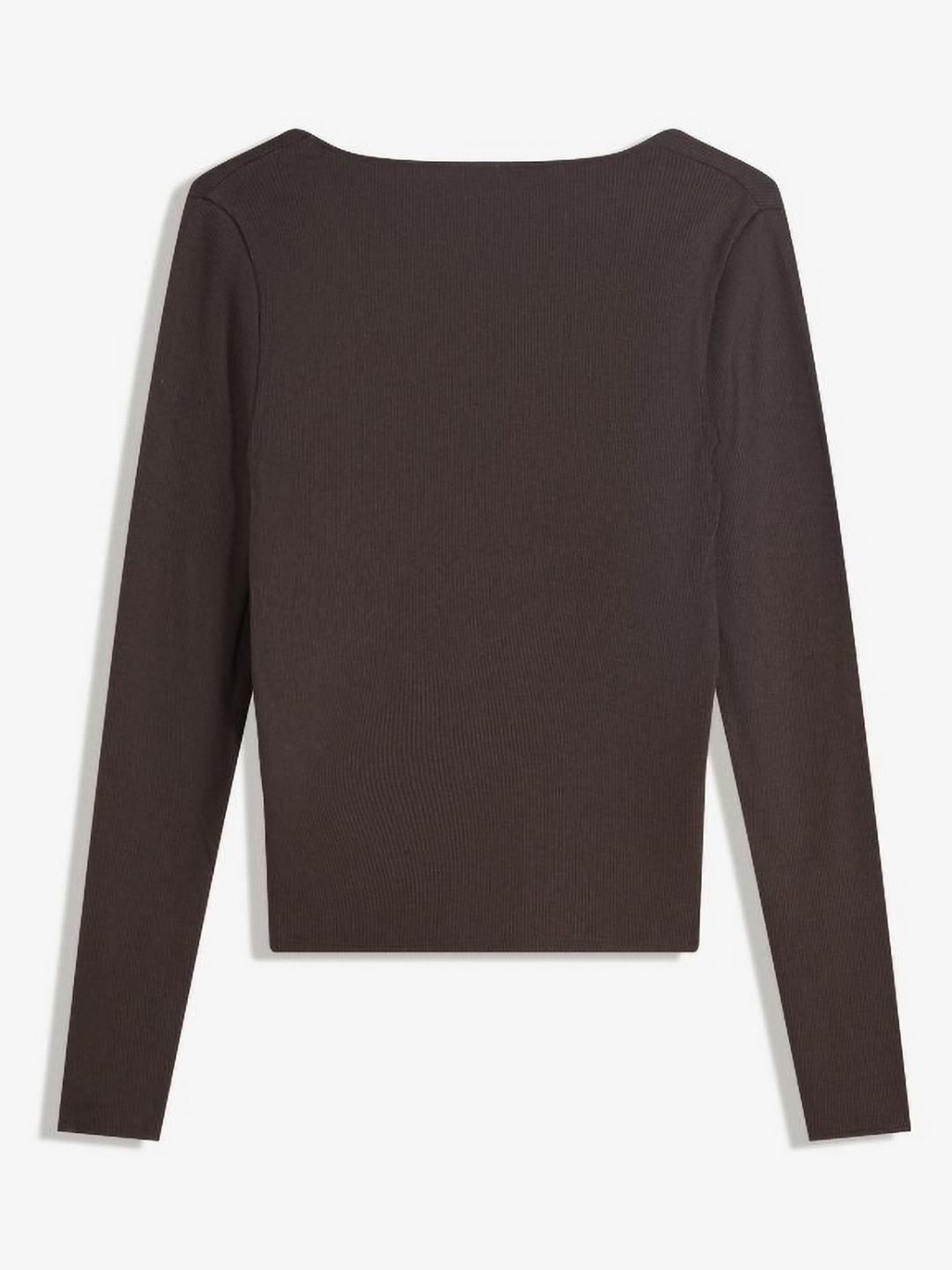 Long sleeve V-neck T-shirt