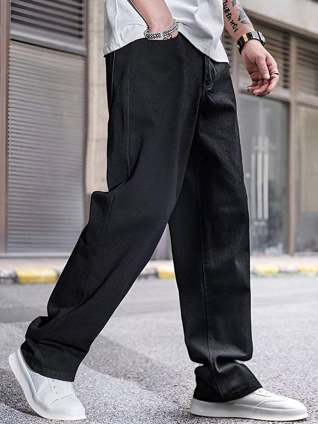 Men Low-Rise Stretchable Jeans