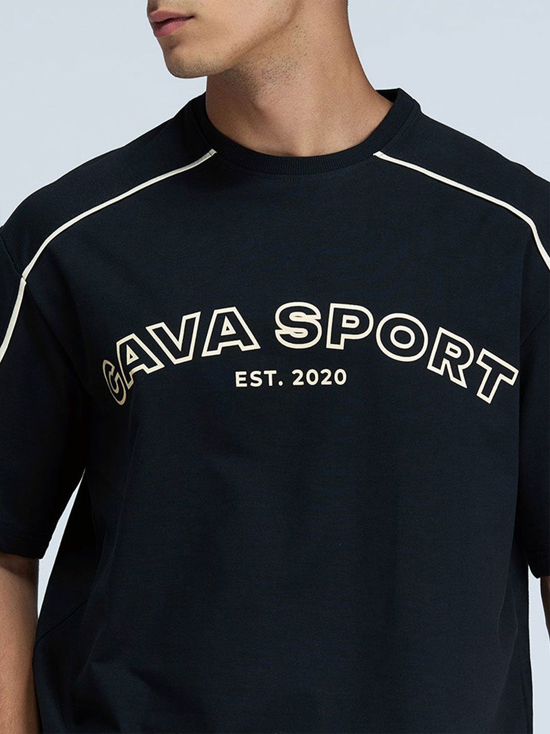 Black Oversized Jersey