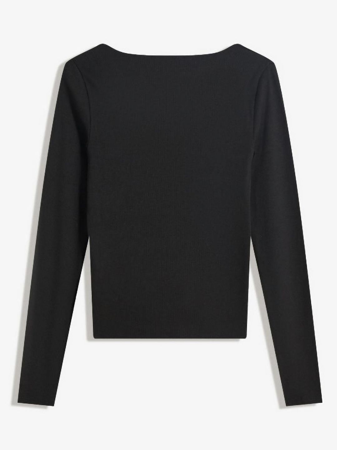 Long sleeve V-neck T-shirt