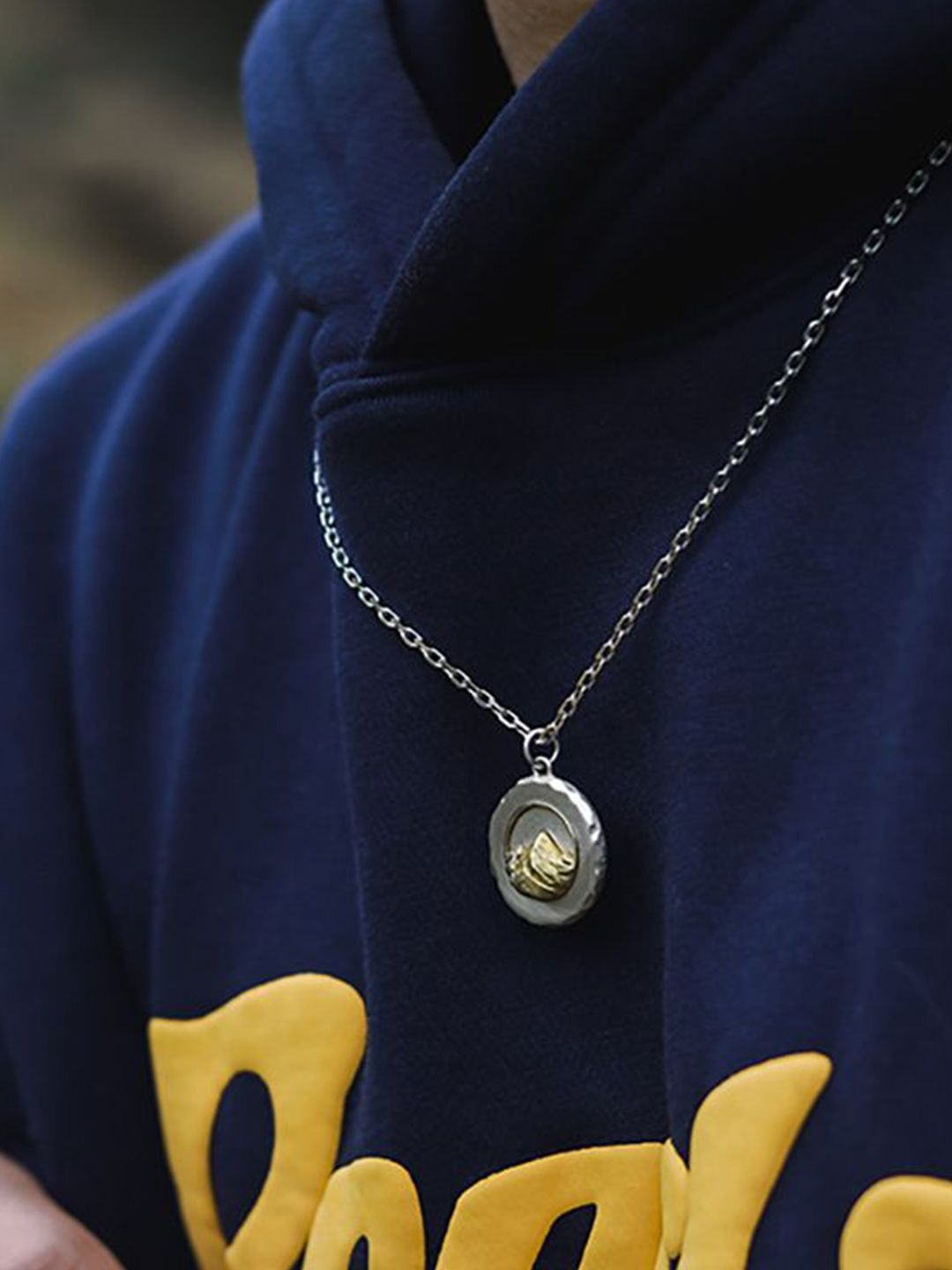 Stainless Steel Silver-Plated Chain