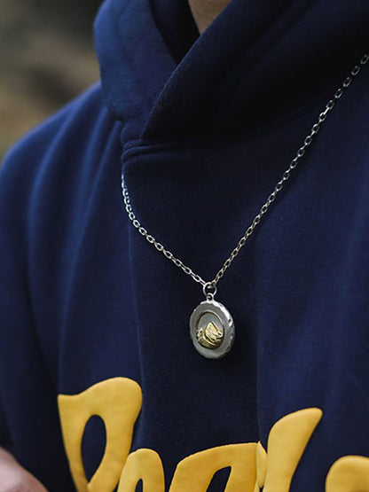 Stainless Steel Silver-Plated Chain