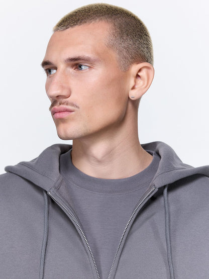 Loose Fit Zip-Through Hoodie
