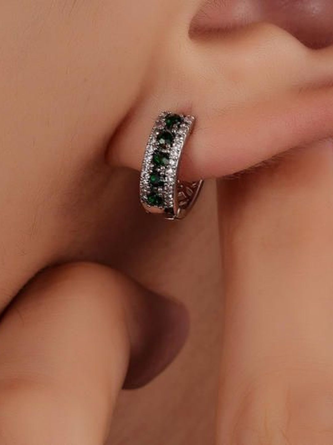 Classic Half Hoop Earrings