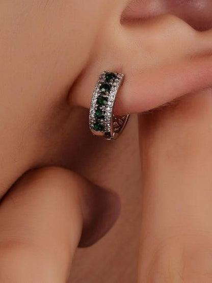 Classic Half Hoop Earrings