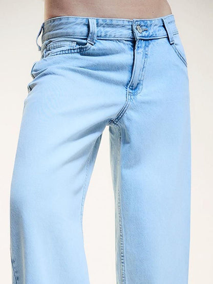 Women High-Rise Barrel Fit Barrel Jeans