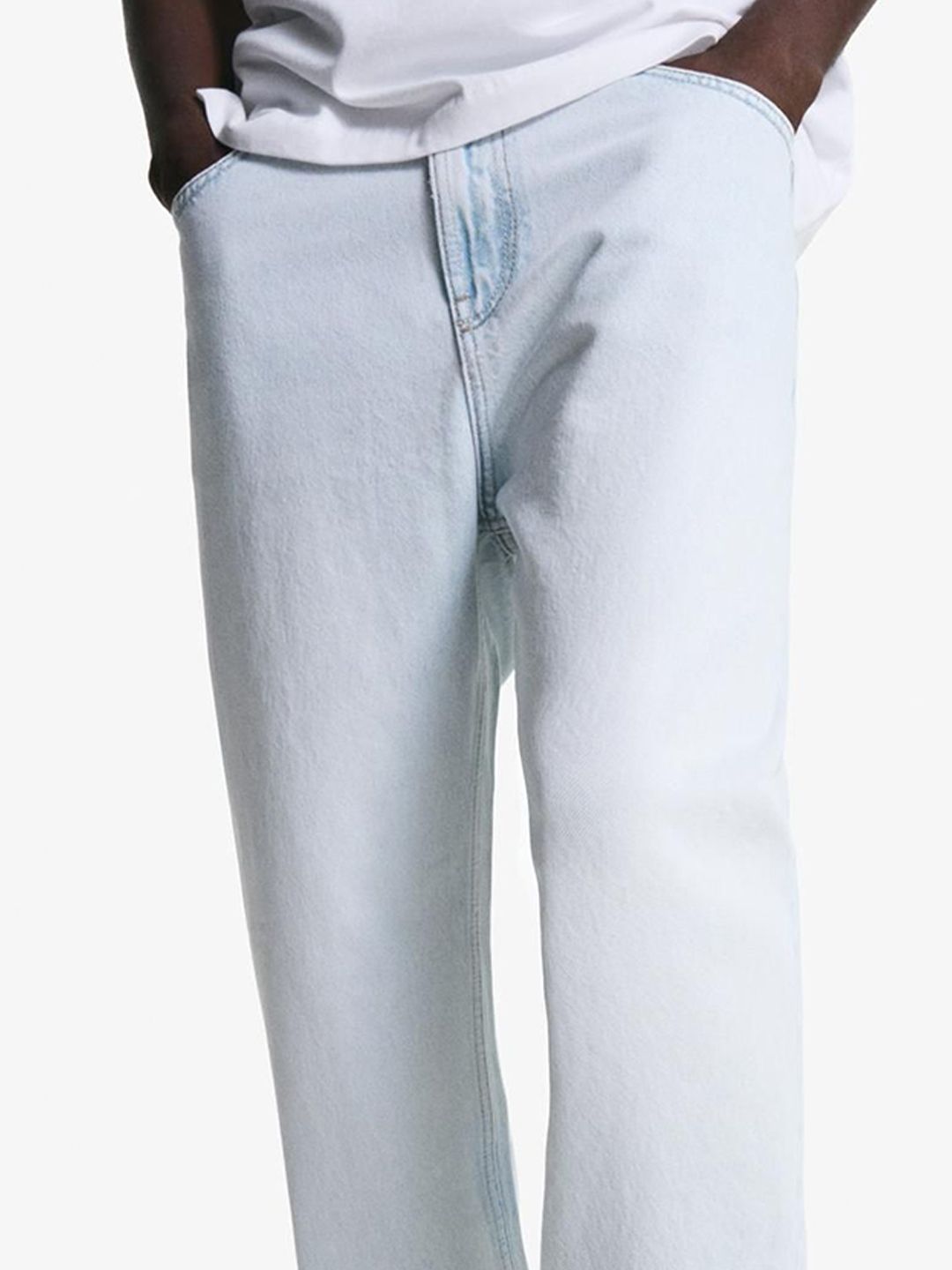 Men Tapered loose fit jeans