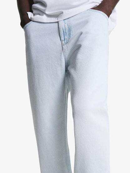 Men Tapered loose fit jeans