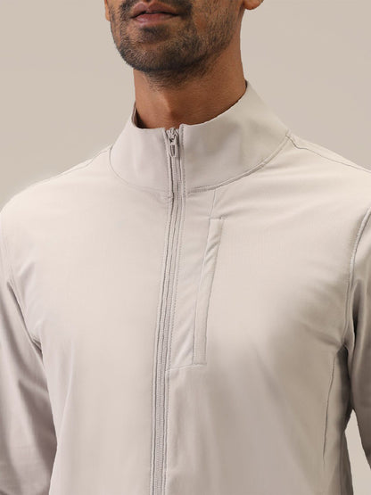 Men Lightweight Open Front Jacket