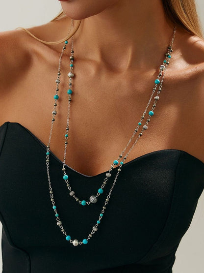 Silver-Plated Antique Necklace
