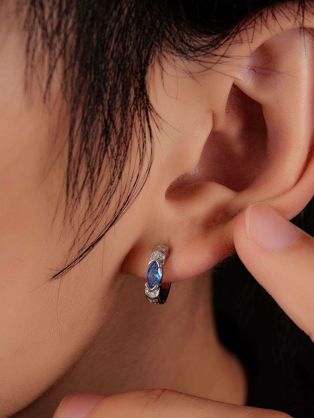 Classic Half Hoop Earrings