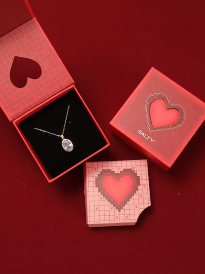 SALTY Twinkle Gem Pendant With Chain Jewellery Accessories