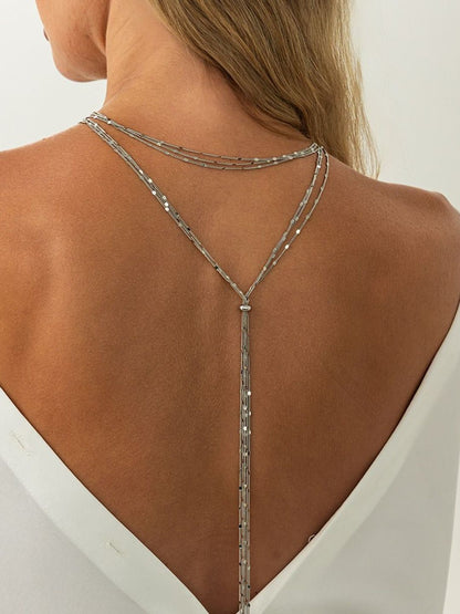 Copper Copper-Plated Enamelled Necklace