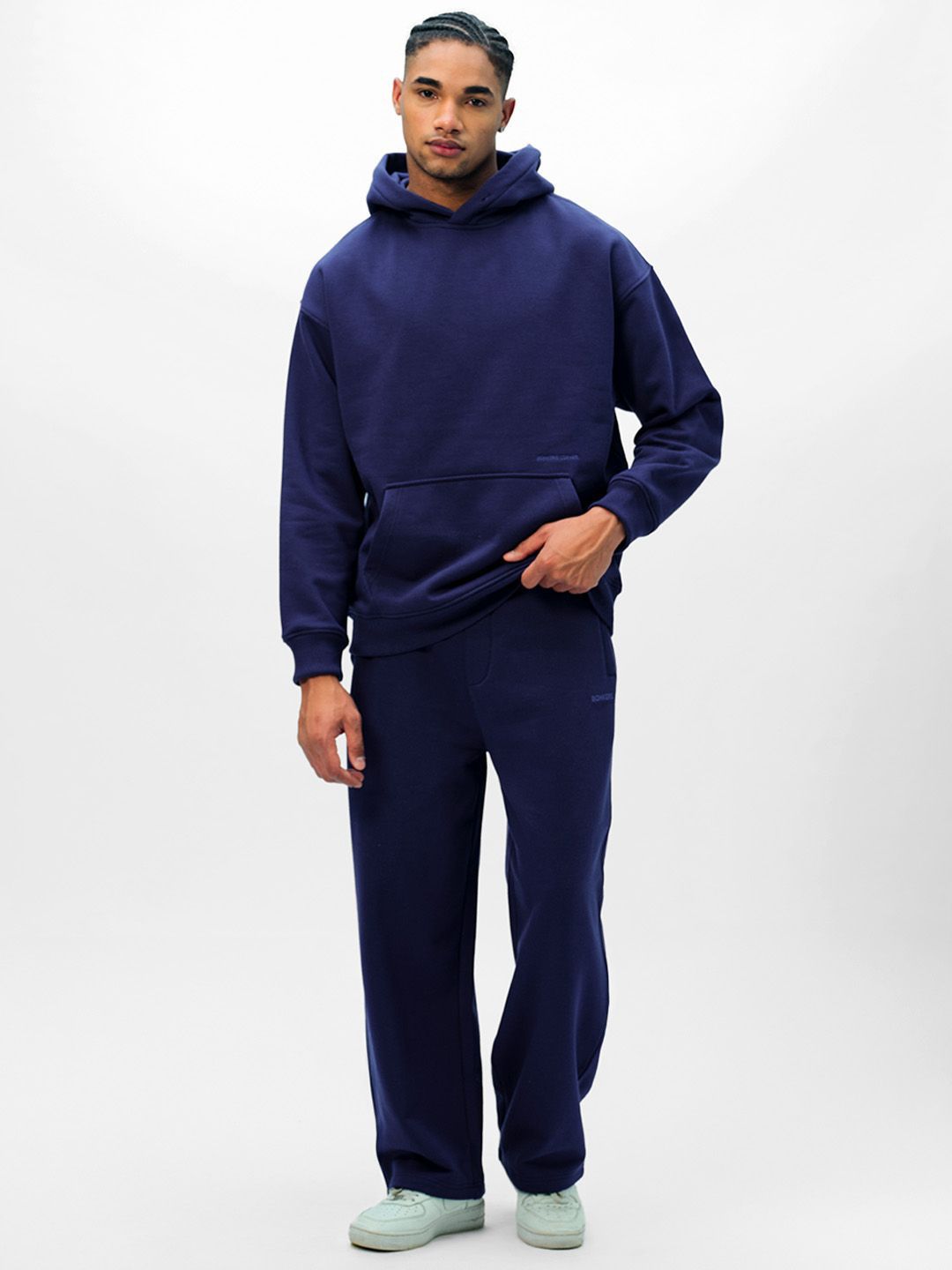 Men Wear A Hug Oversized Hooded Sweatshirt