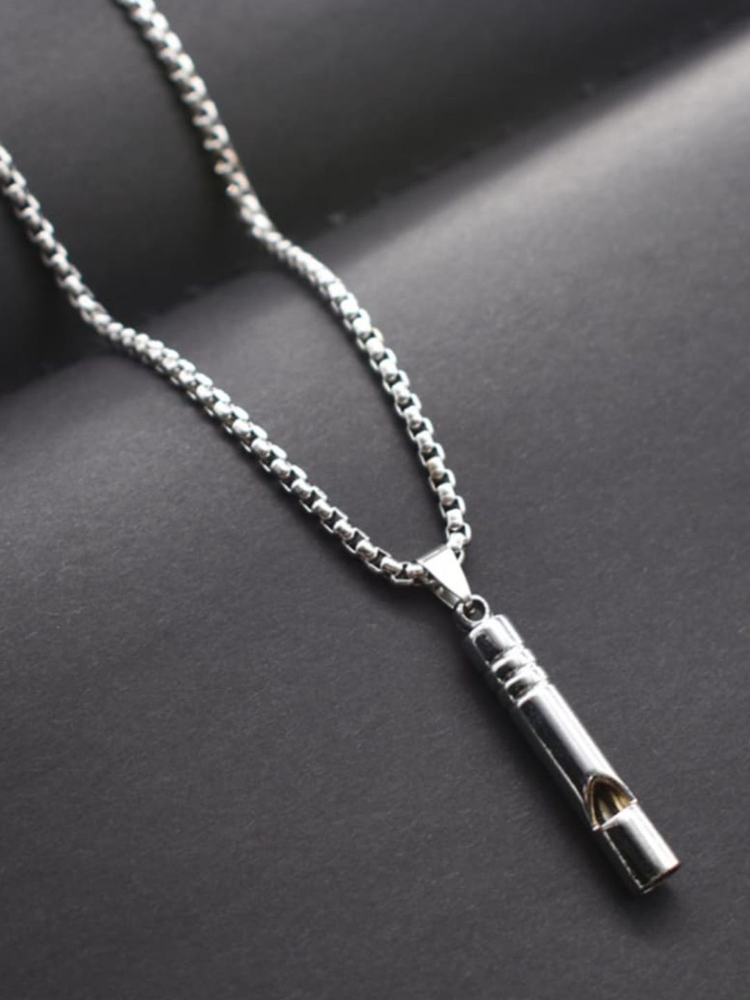 SALTY Men Stainless Steel Contemporary Pendants with Chains