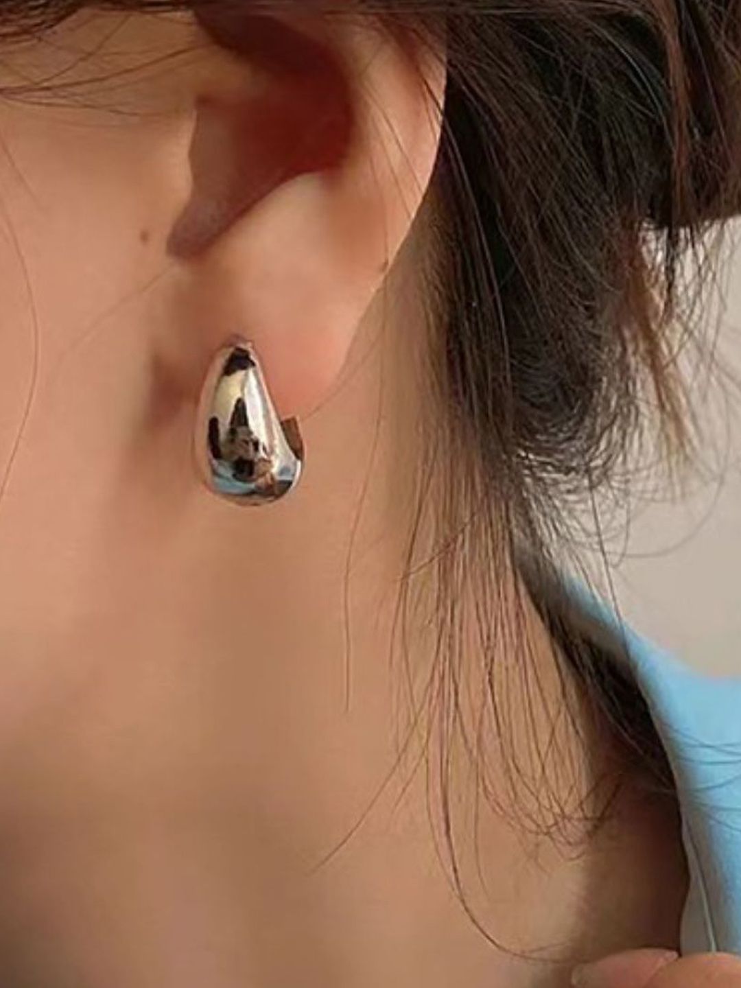 SALTY Contemporary Hoop Earrings