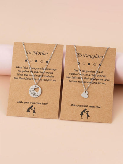 SALTY Set Of 2 Silver-Plated Necklace