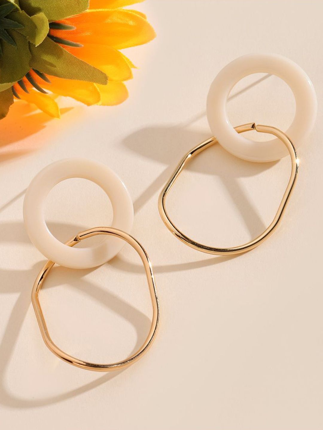 SALTY Timeless Luxury Circular Drop Earrings