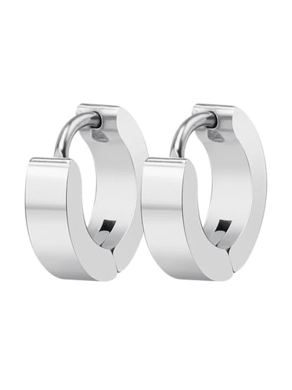 SALTY Men Contemporary Hoop Earrings