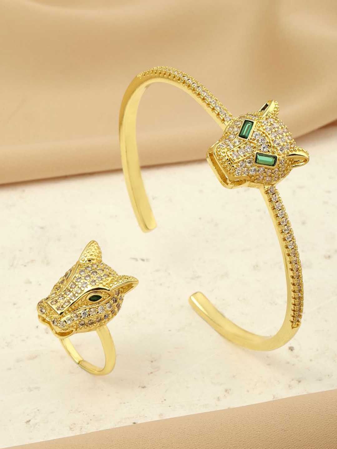SALTY Stone Studded Jewellery Set