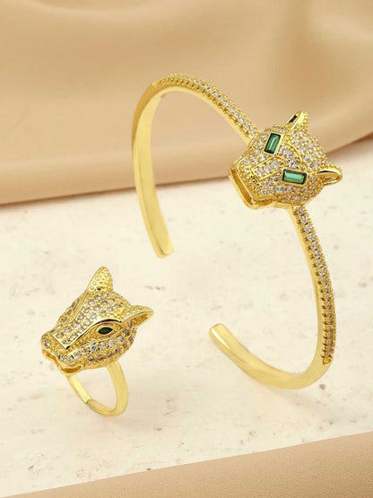 SALTY Stone Studded Jewellery Set