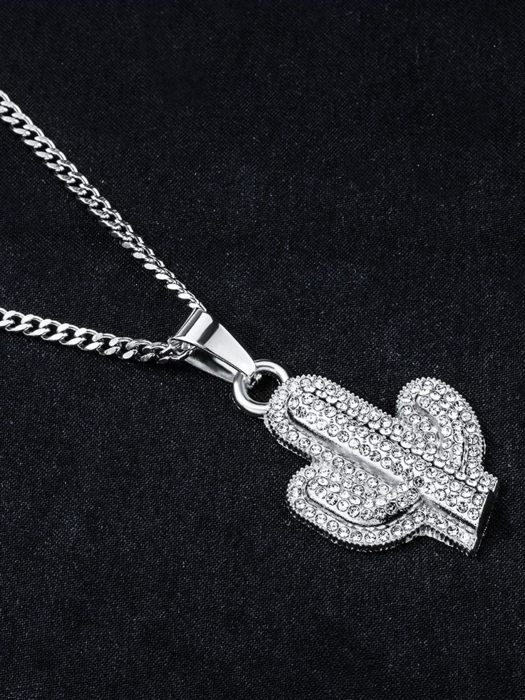 SALTY Men Stainless Steel Pendant with Chains