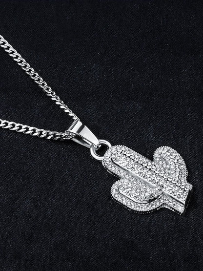 SALTY Men Stainless Steel Pendant with Chains
