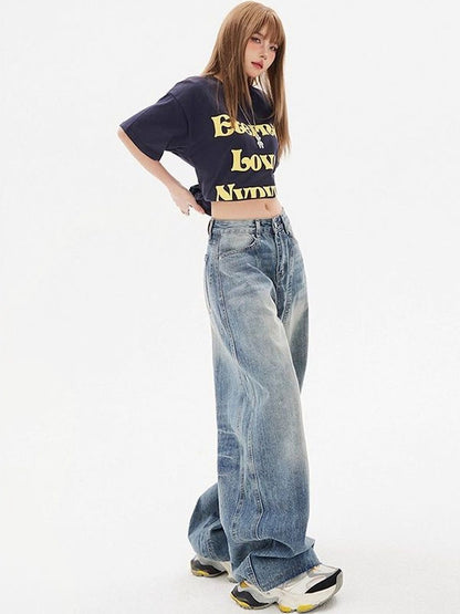 Women Flared Mid-Rise Light Fade Jeans