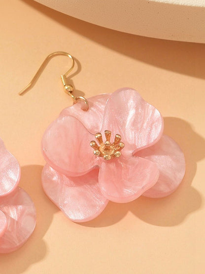 Floral Drop Earrings