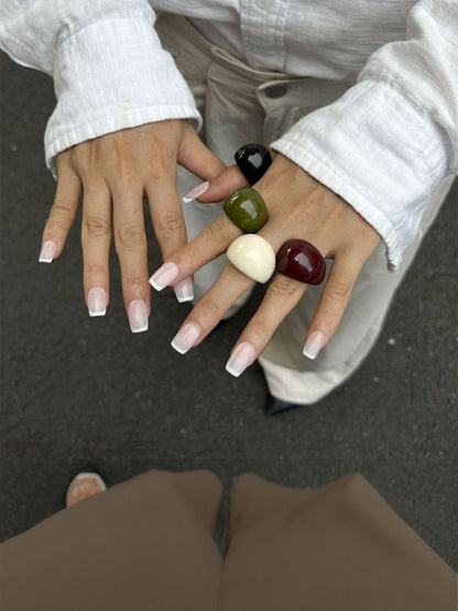 Women Resin Finger Ring
