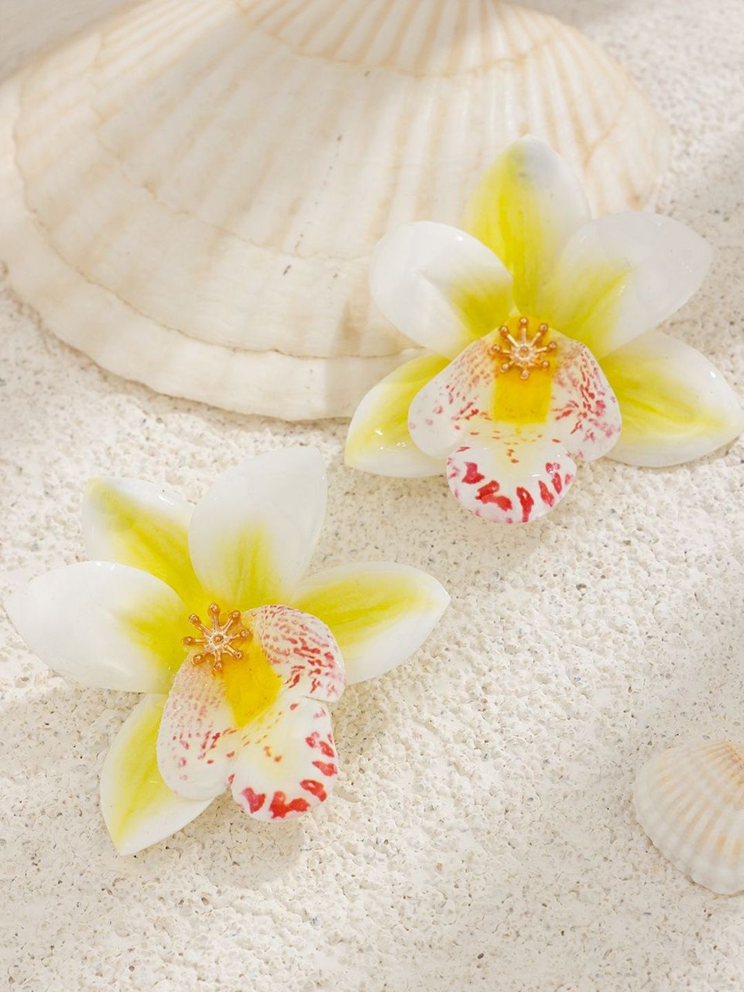 Women Floral Studs Earrings