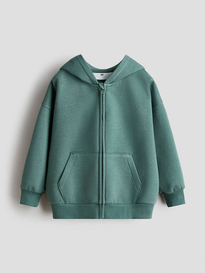 Oversized Zip-Through Hoodie