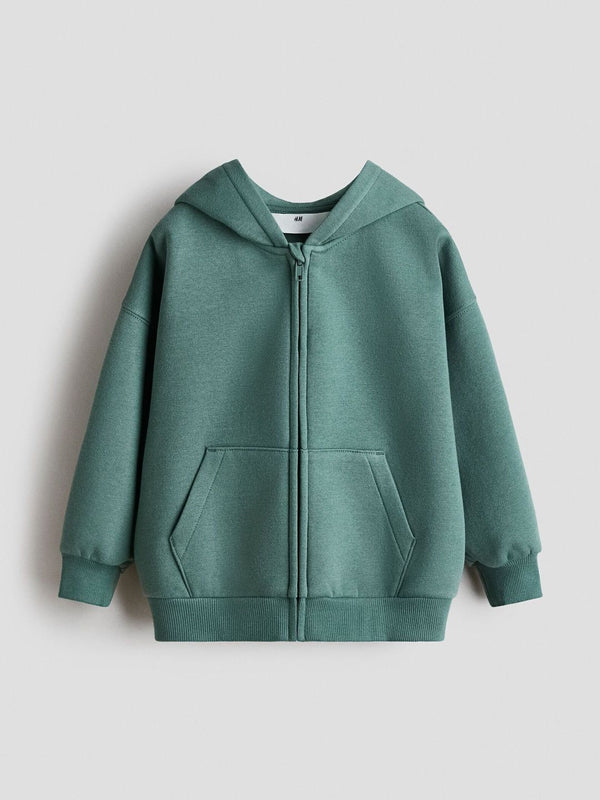 Oversized Zip-Through Hoodie
