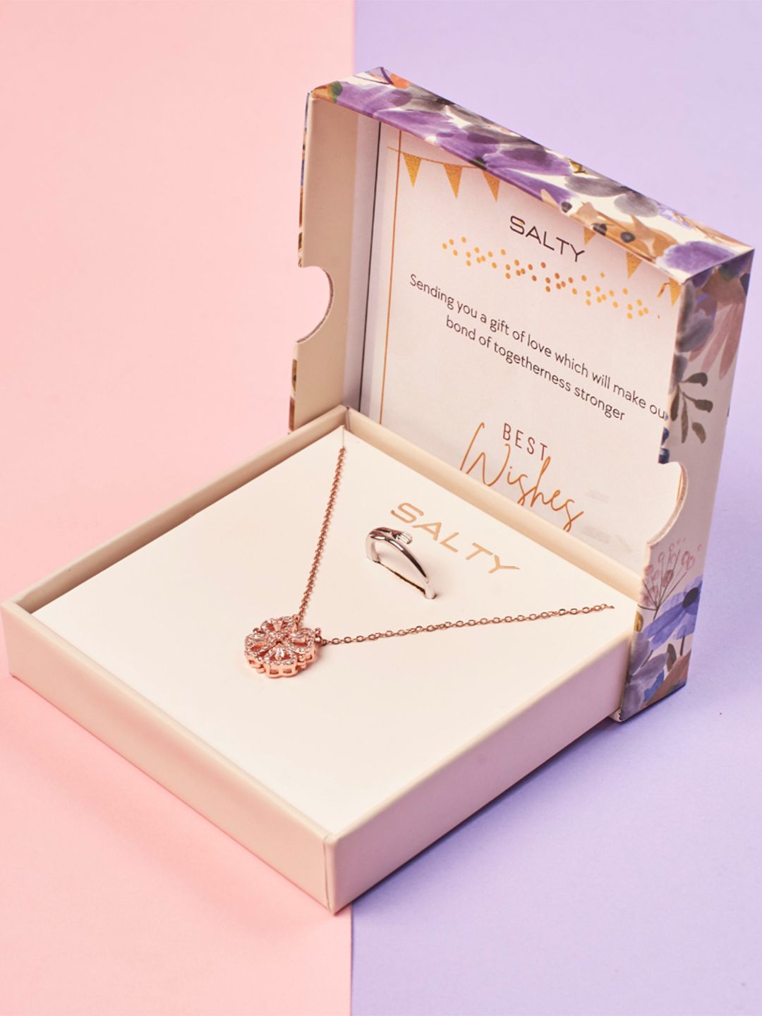 SALTY Women Anti-Tarnish Love Diwali Gift Box