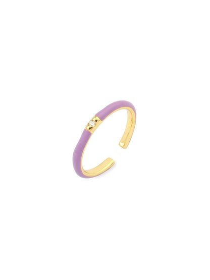 SALTY Stones Studded Adjustable Finger Ring