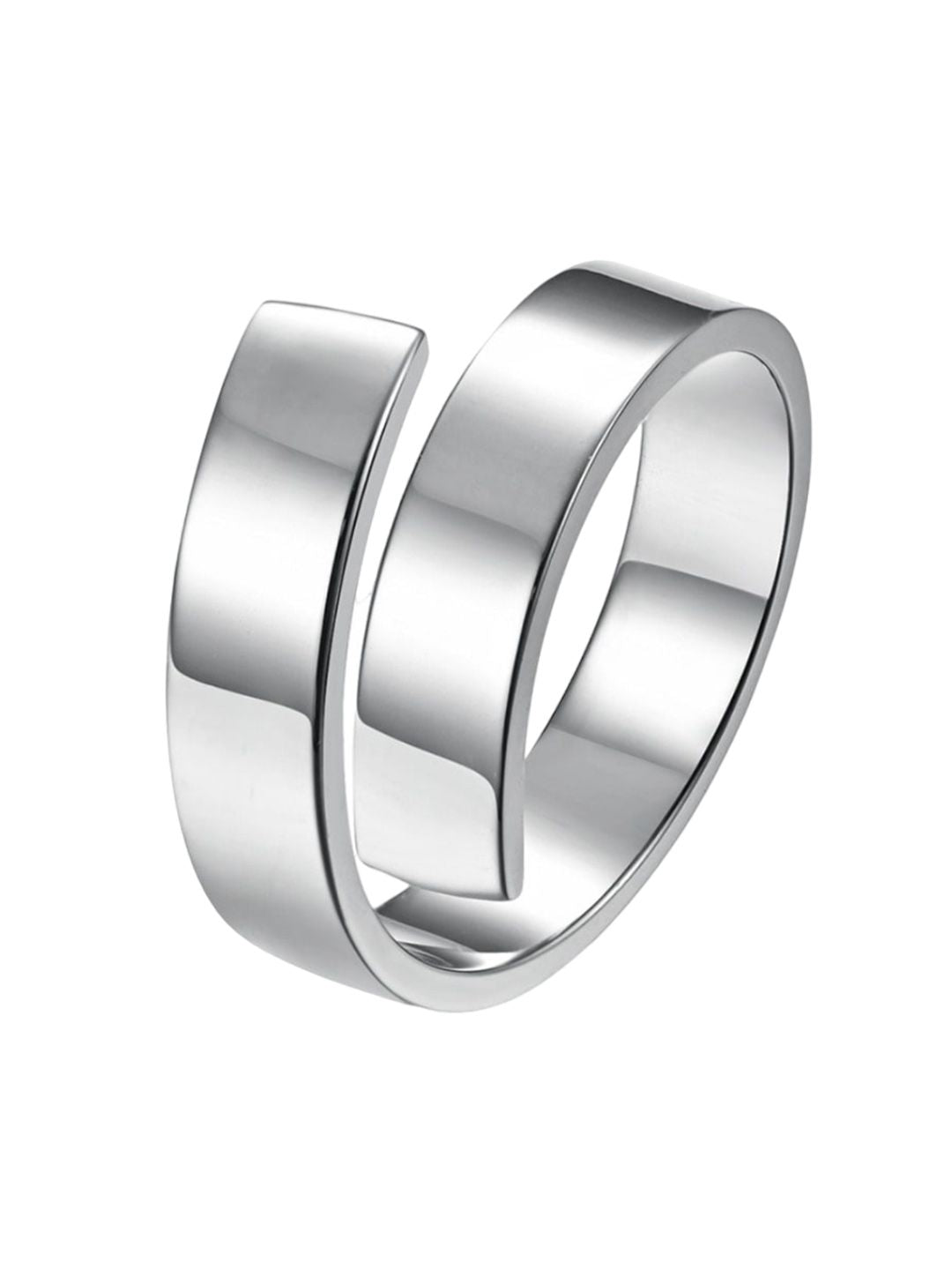 SALTY Stainless Steel & Knuckle Charm Finger Ring